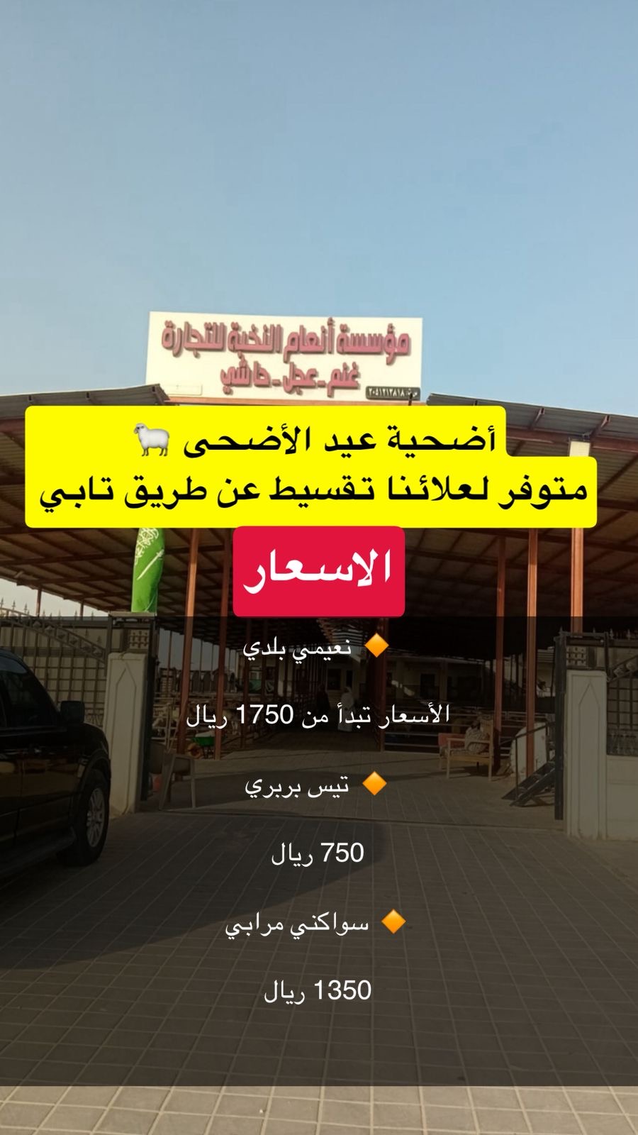 اضاحي العيد انعام النخبه 🐑 Fresh Eid Sheep & Goats Available ✔ A